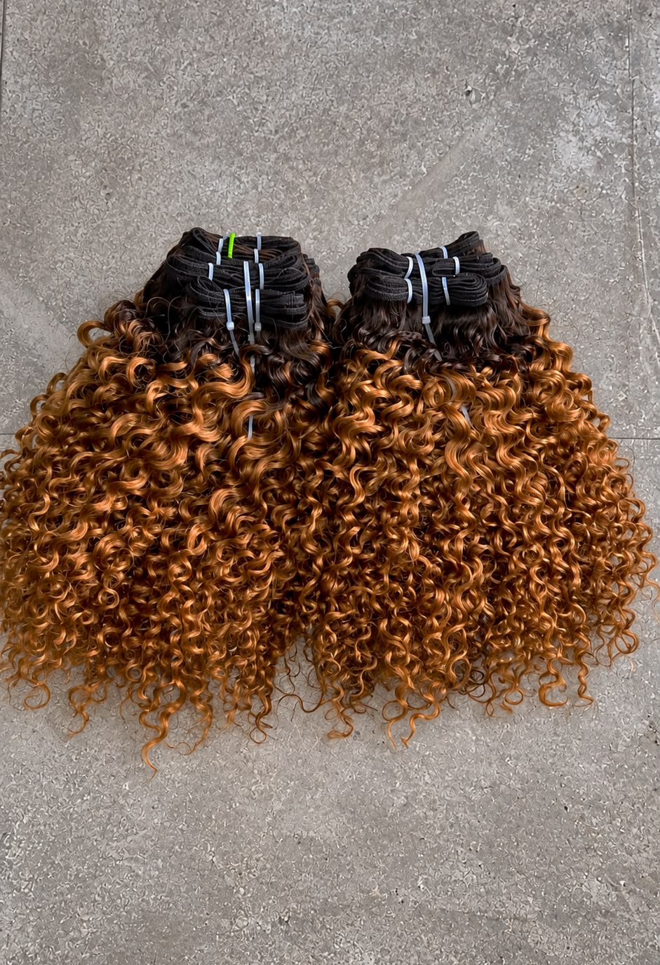 tissage mayi noire marron 14pouces