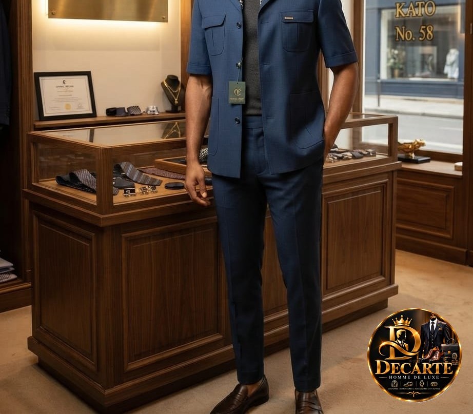 Ensemble Decarte 16 – Bleu marine