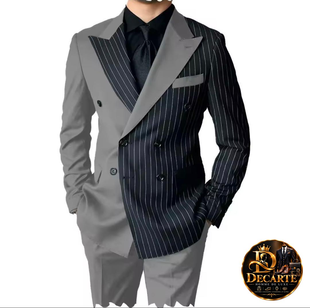 Costume Decarte 62 – Gris noir