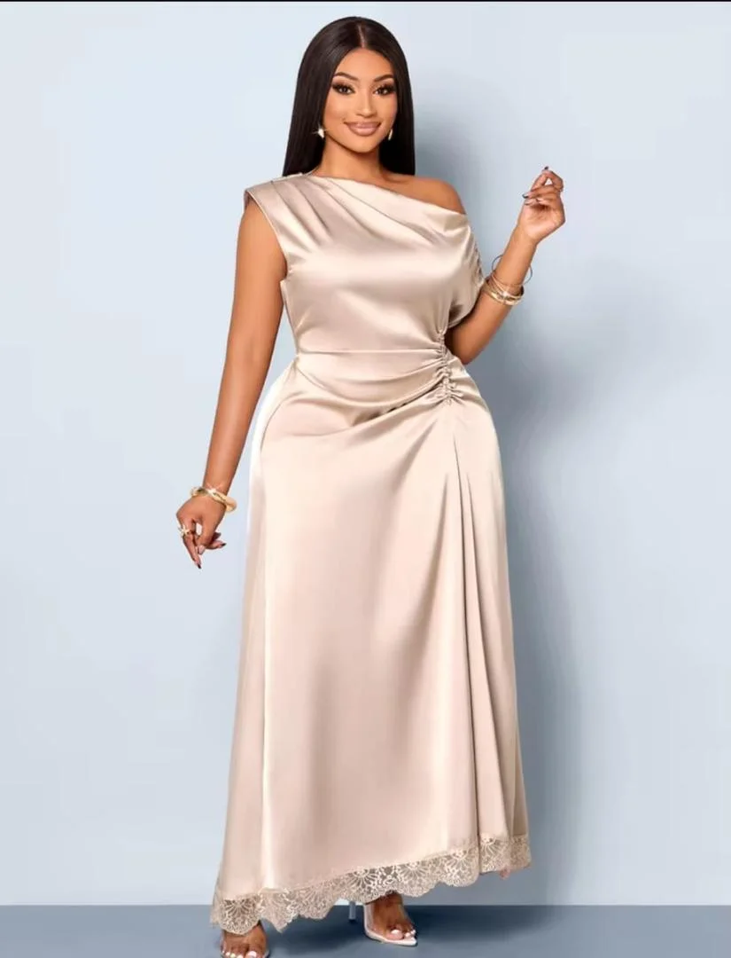 Robe satin