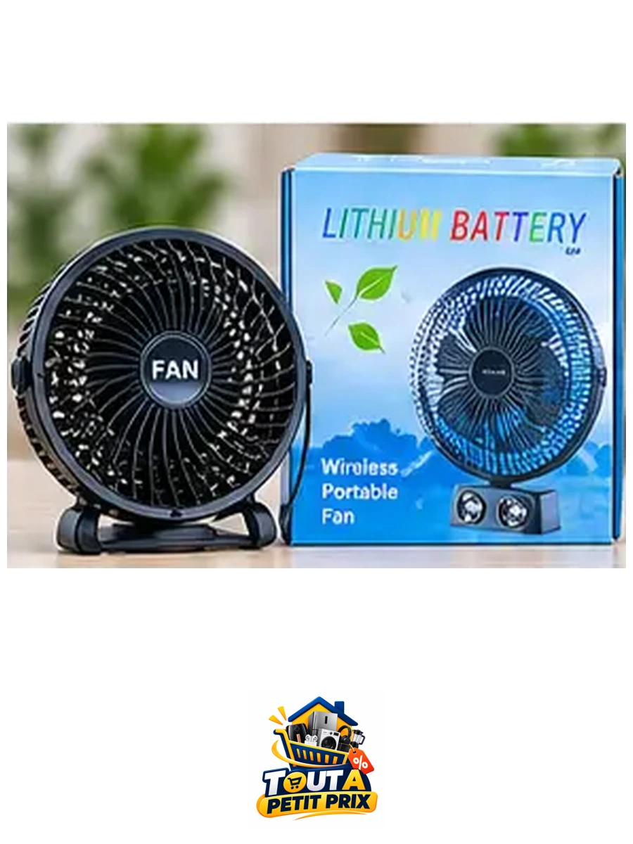 Ventilateur portable à batterie