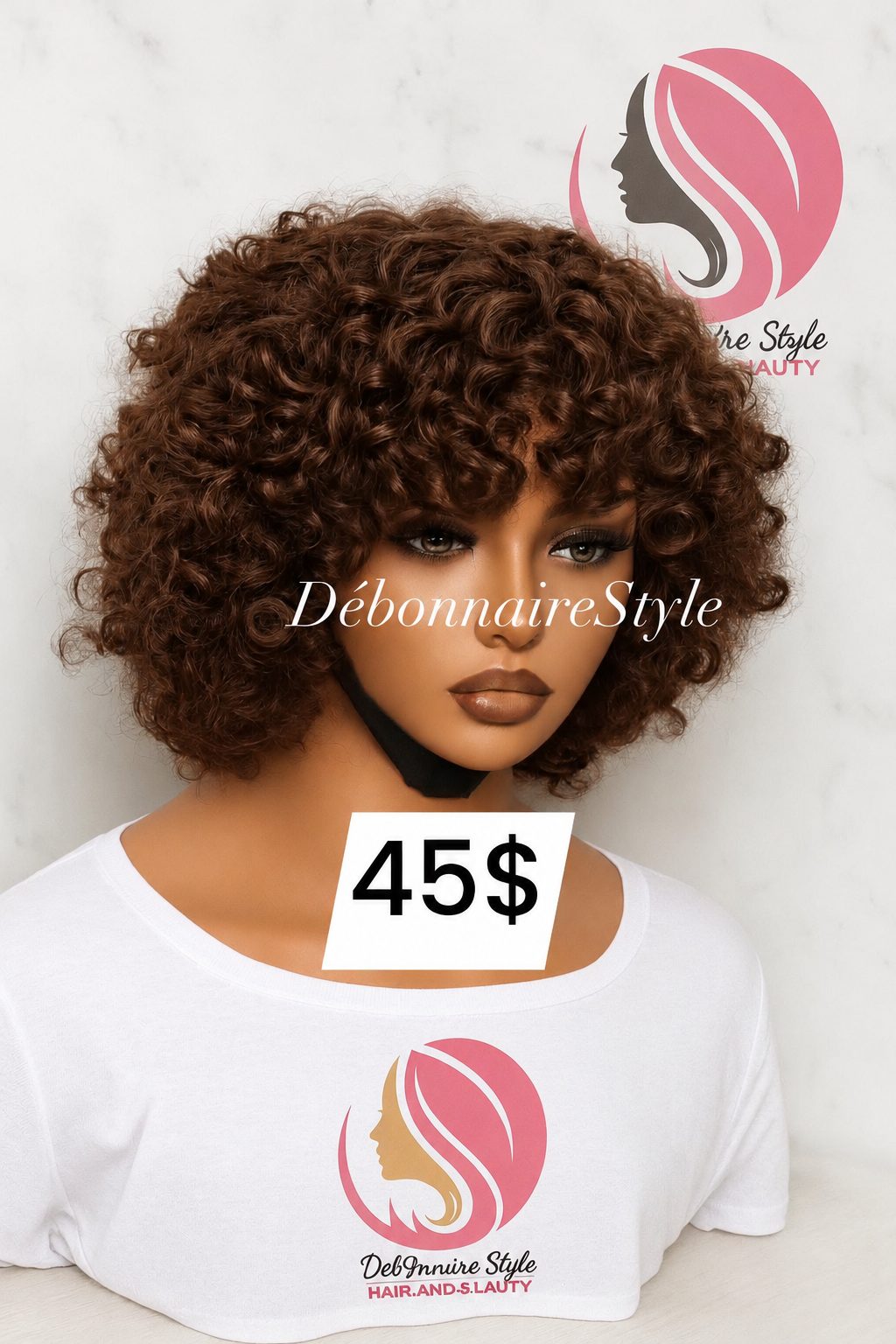 Perruque DASH Marron