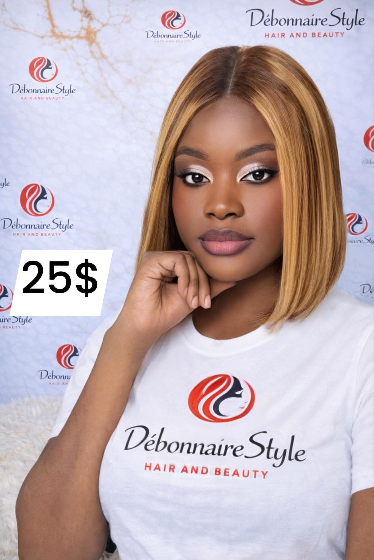 Coupe carré 10pouce balayage closure