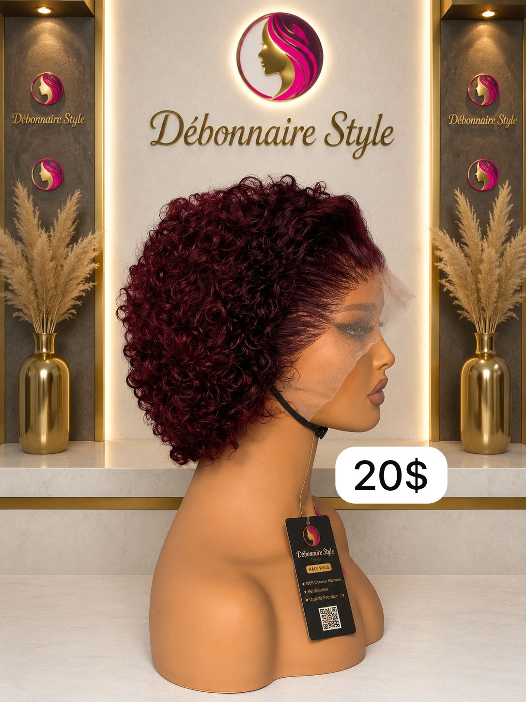 Debo rouge lace