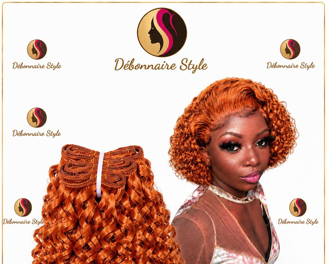 tissage mayi orange 8pouces
